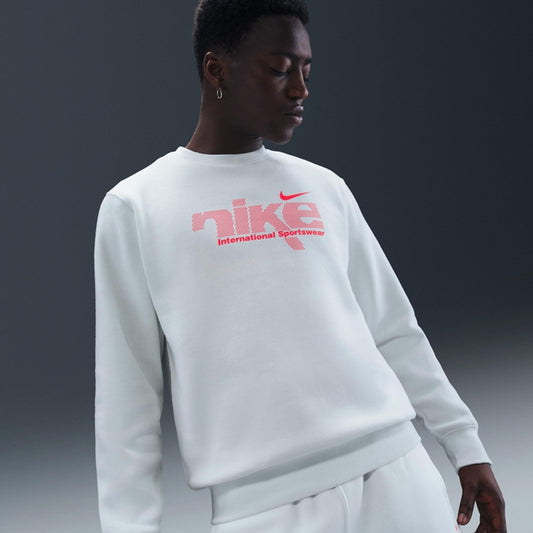 Duks NIKE M NK CLUB BB CREW SWSH SPORT