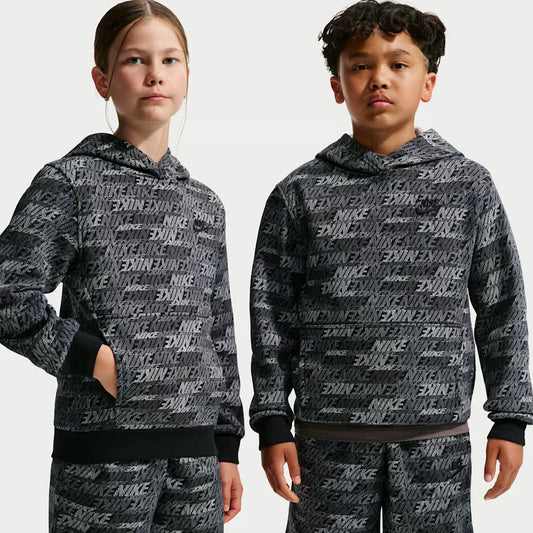 Duks Nike K NSW CLUB FLC PO HDY AOP