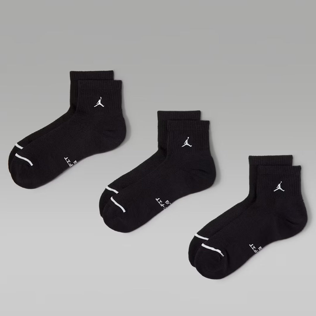 Qorape Nike U J ED ELVD ANKLE 3PR - 144