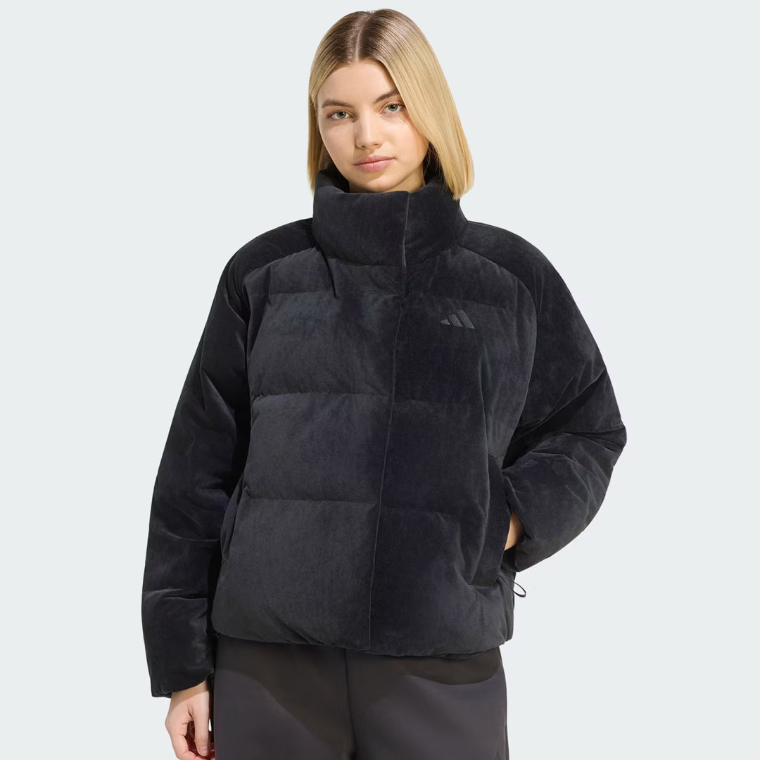 Jakne Adidas W D PUF VELOUR