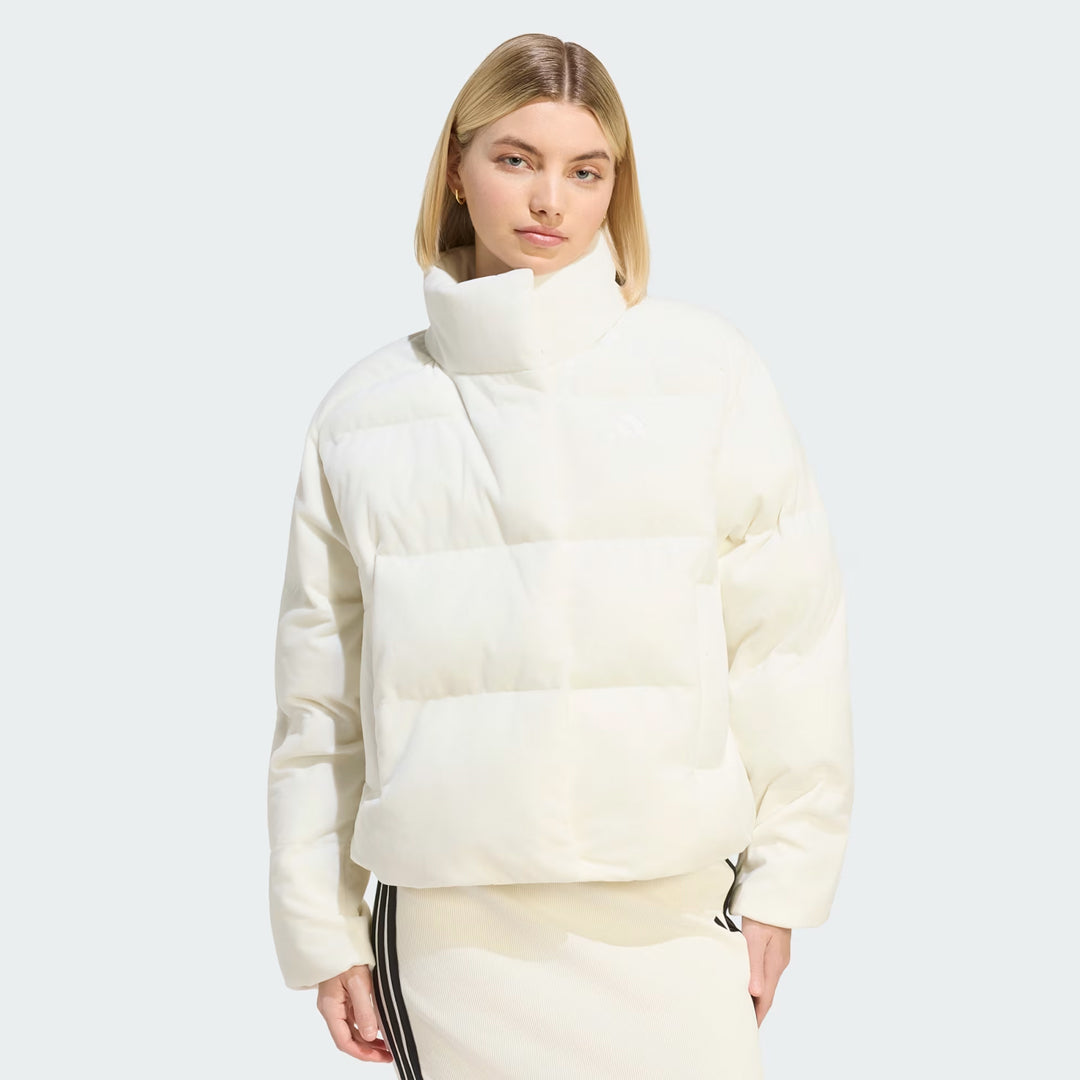 Jakne Adidas W D PUF VELOUR
