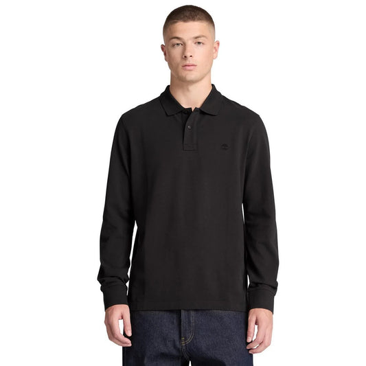 Maicë Timberland MILLERS RIVER LS Pique Polo BL