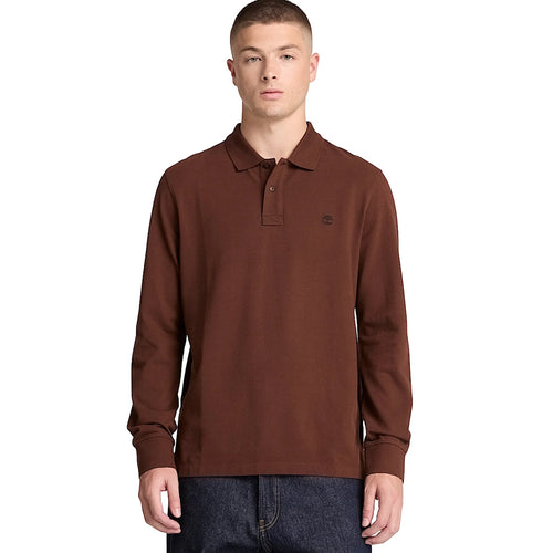 Maicë Timberland MILLERS RIVER LS Pique Polo CH