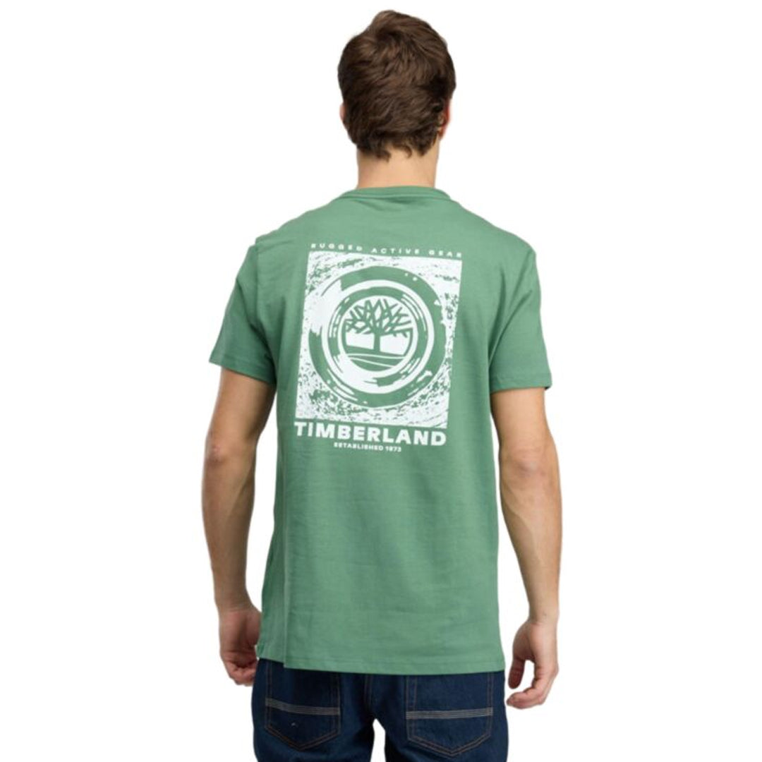 Maicë Timberland RUGGED LOGO TEXTURE SS TEE MYR