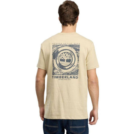 Maicë Timberland RUGGED LOGO TEXTURE SS TEE SAF