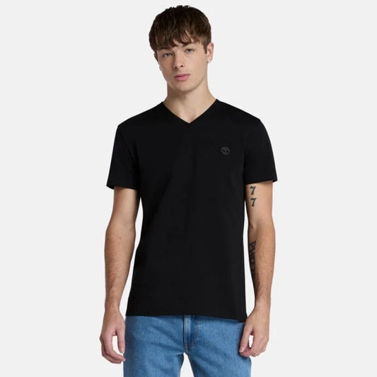 Maicë Timberland DUNSTAN RIVER V Neck Short Sle