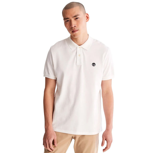 Maicë Timberland OYSTER RIVER Chest Logo SS Pol