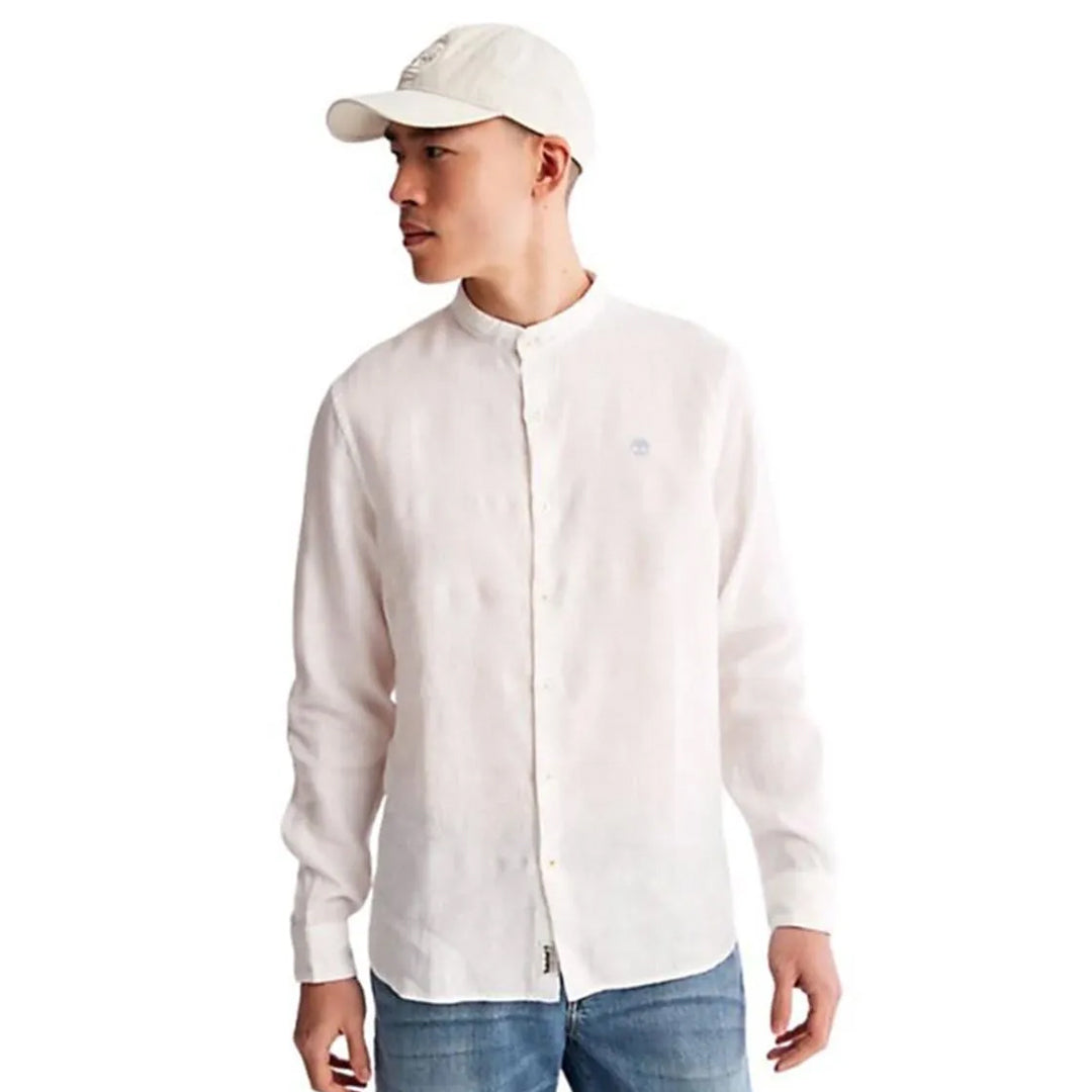 Këmishë Timberland MILL BROOK Linen Short Sleeve