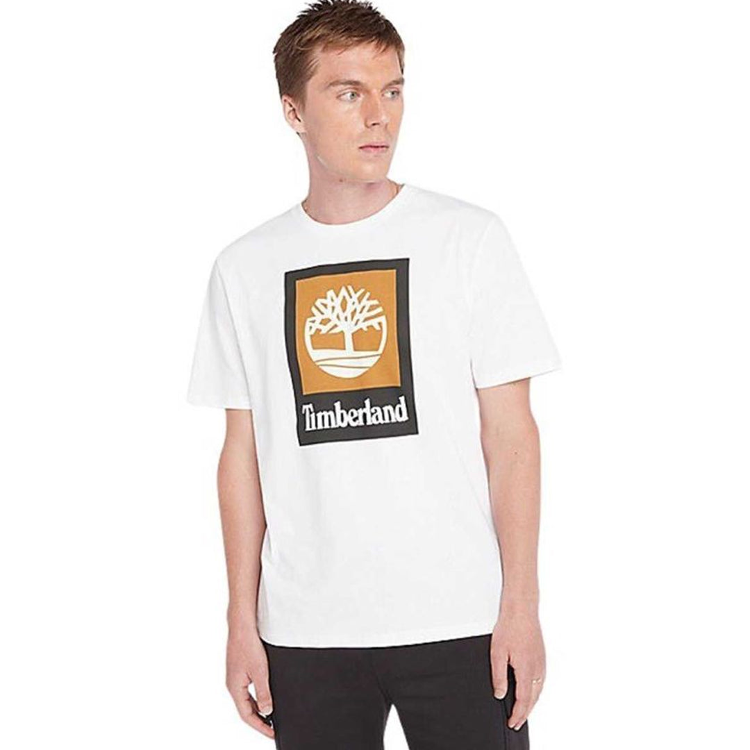 Maicë Timberland STACK LOGO Colored Short Sleev