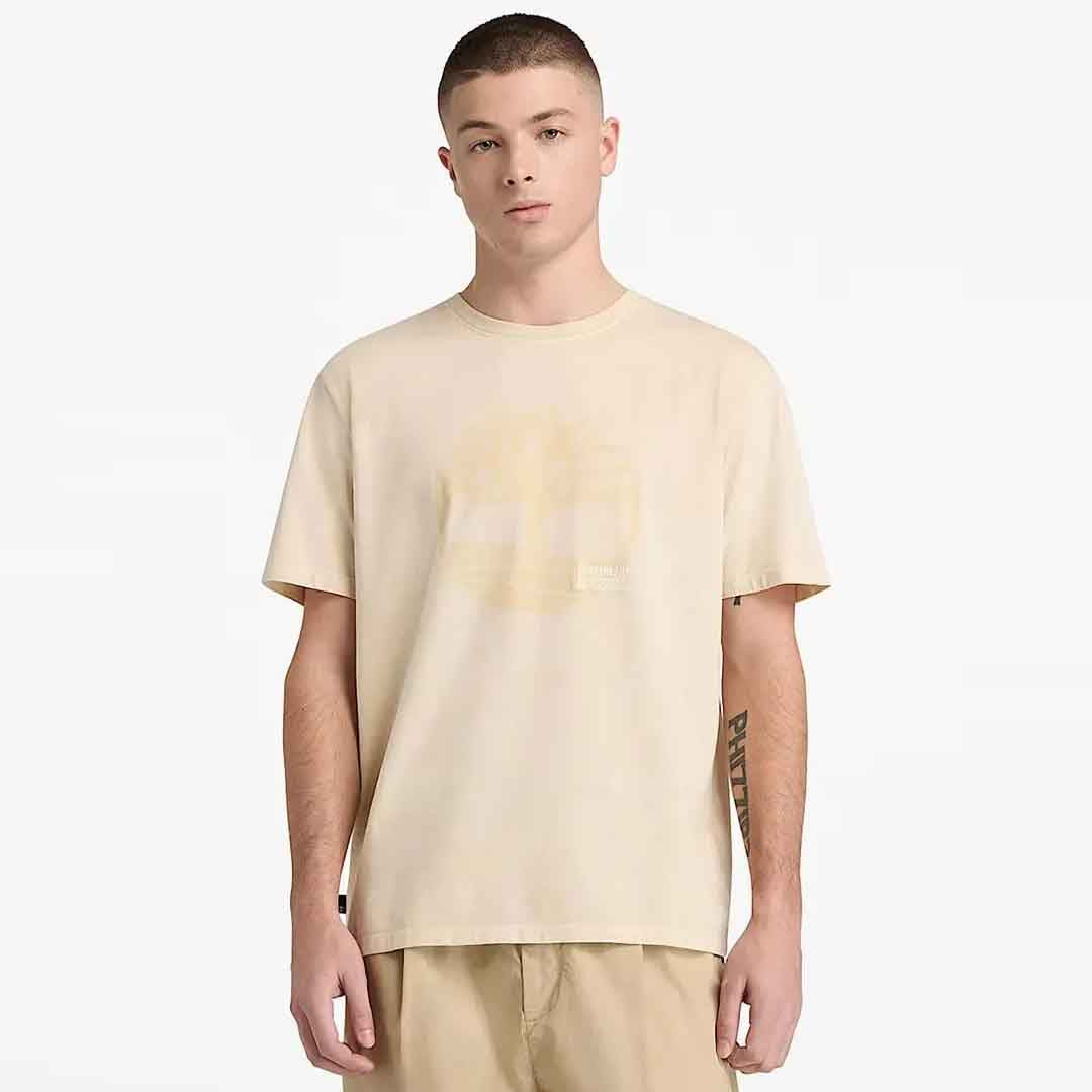 Maicë Timberland Garment Dye Logo Graphic Tee P