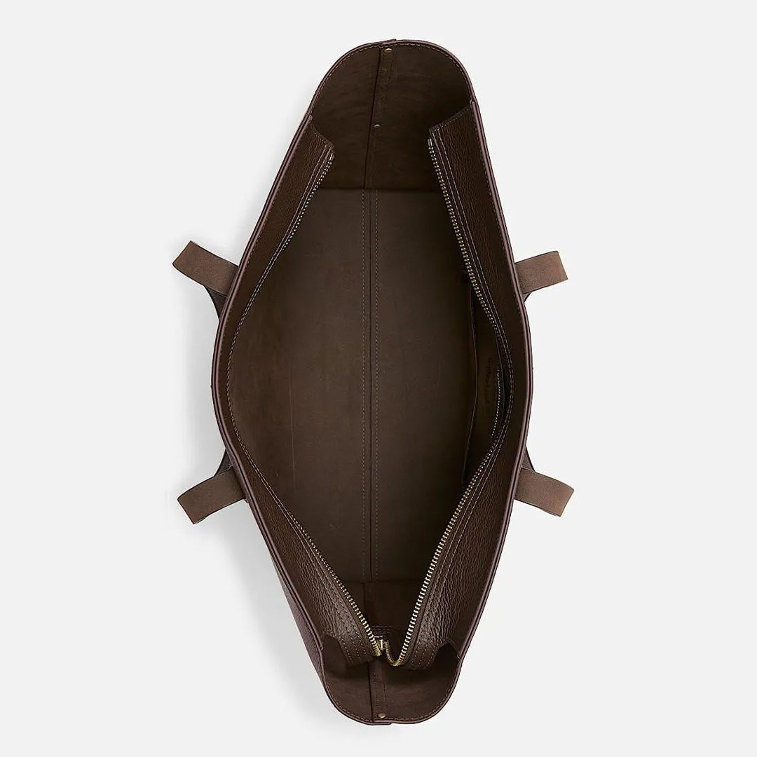Qantë TIMBERLAND LEATHER TOTE BAG 3
