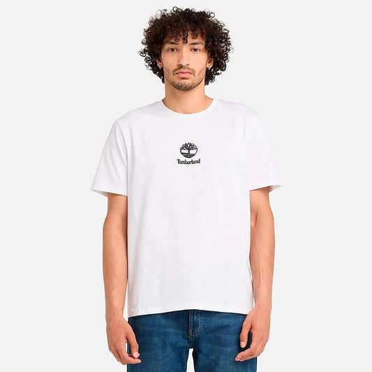 Maicë Timberland Print Stack Logo Short Sleeve