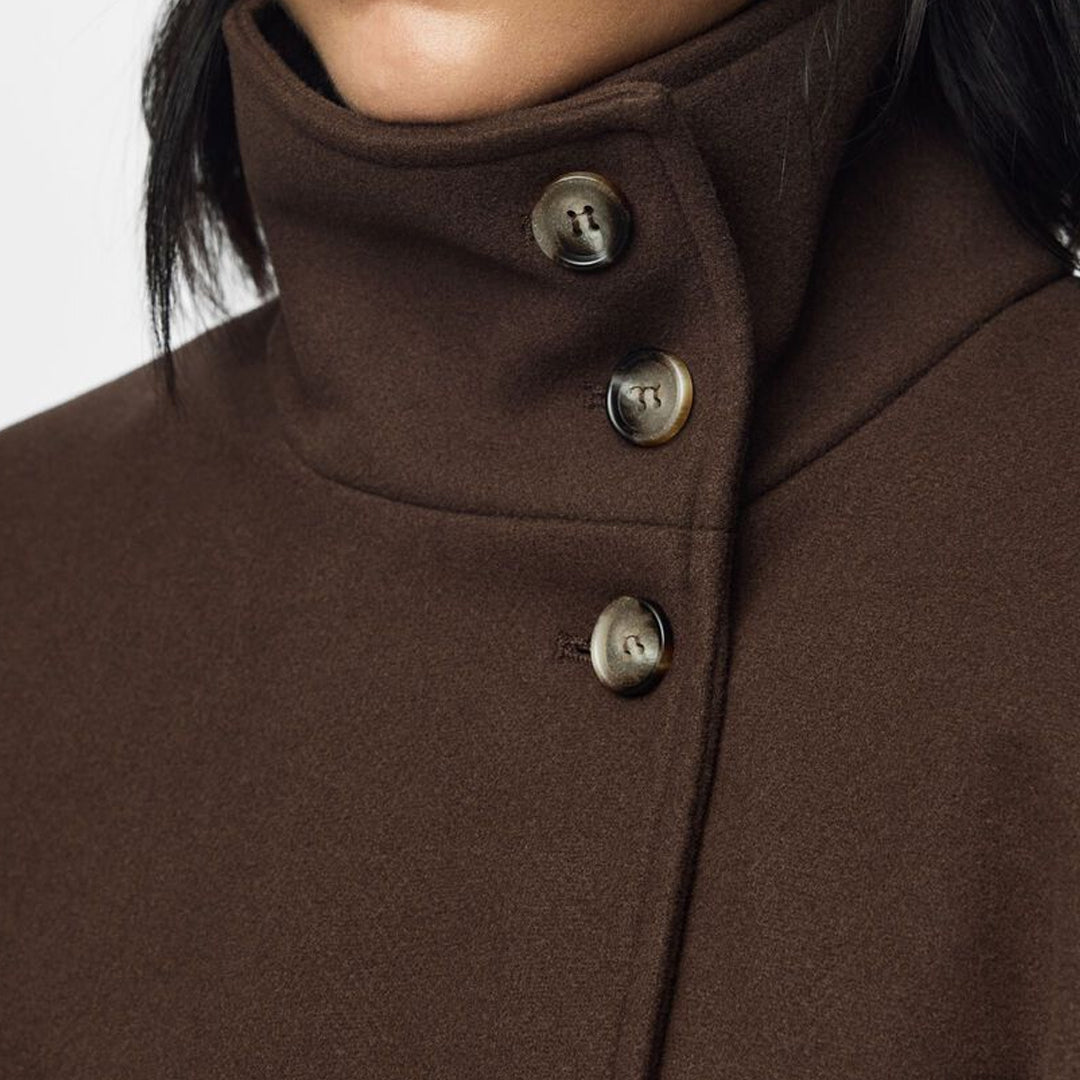 Jakne Pieces PCAIKEN CAPE JACKET W. BELT BC